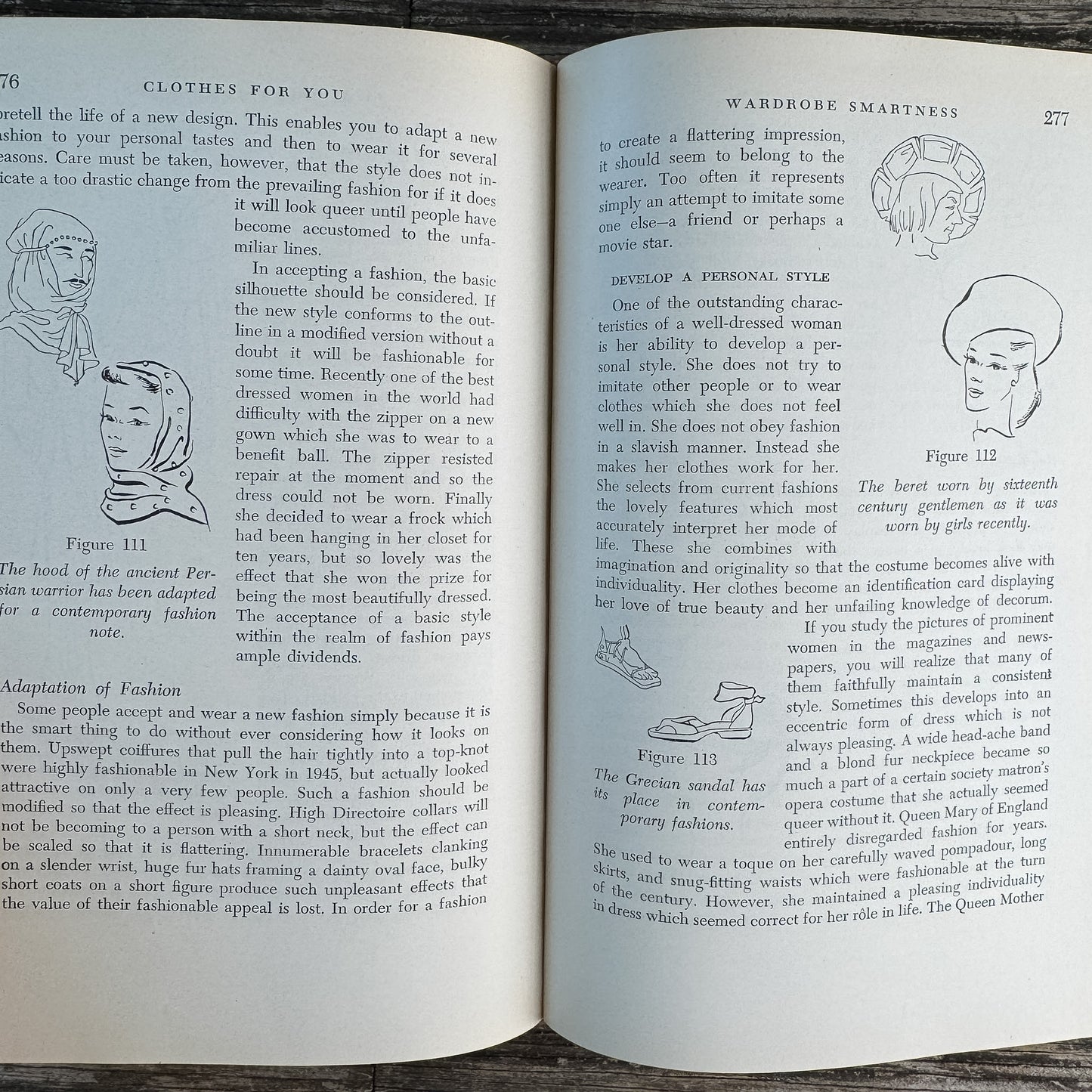 Clothes for You, 1954 Second Edition, Home Economics Textbook