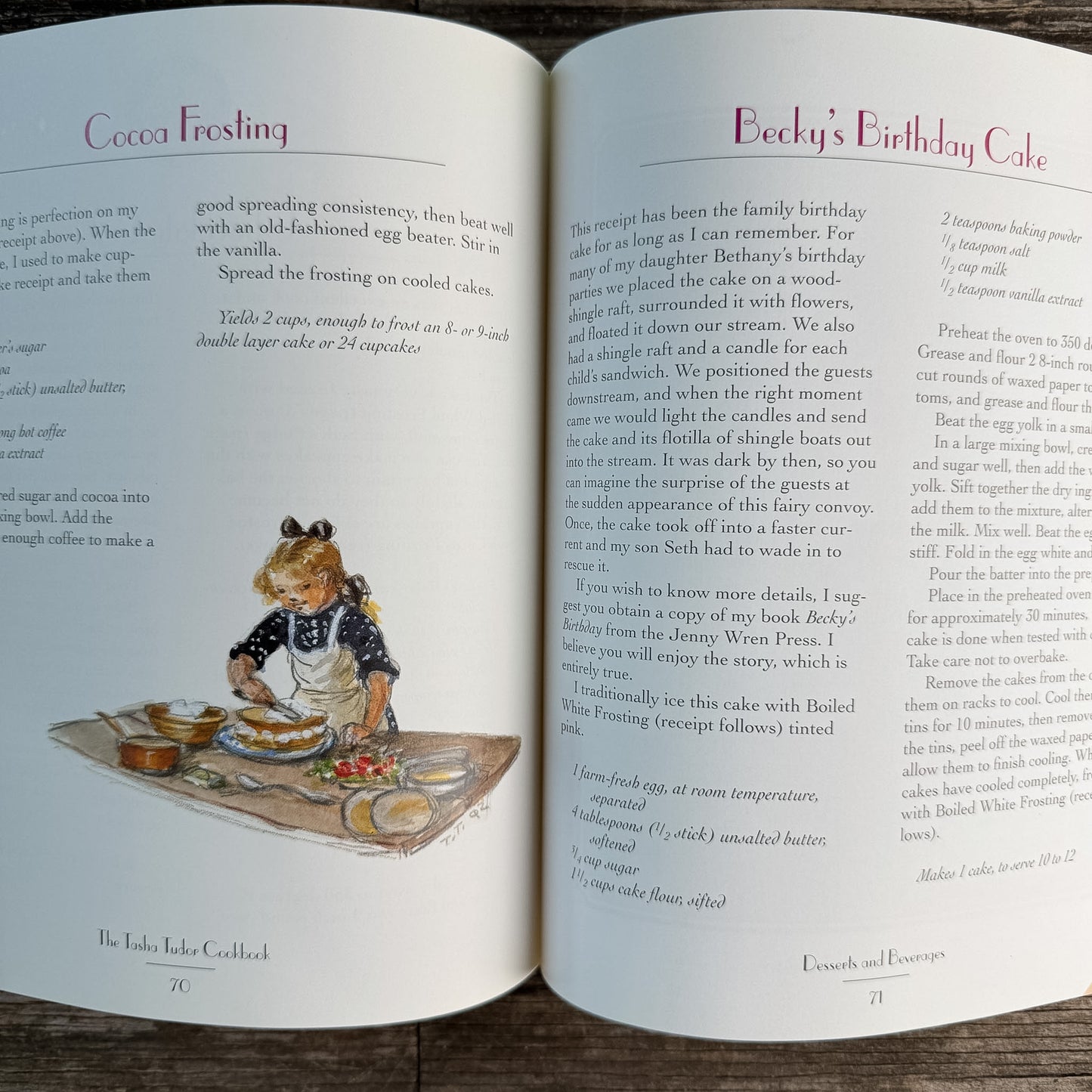 The Tasha Tudor Cookbook, Tasha Tudor, 1993 First Edition