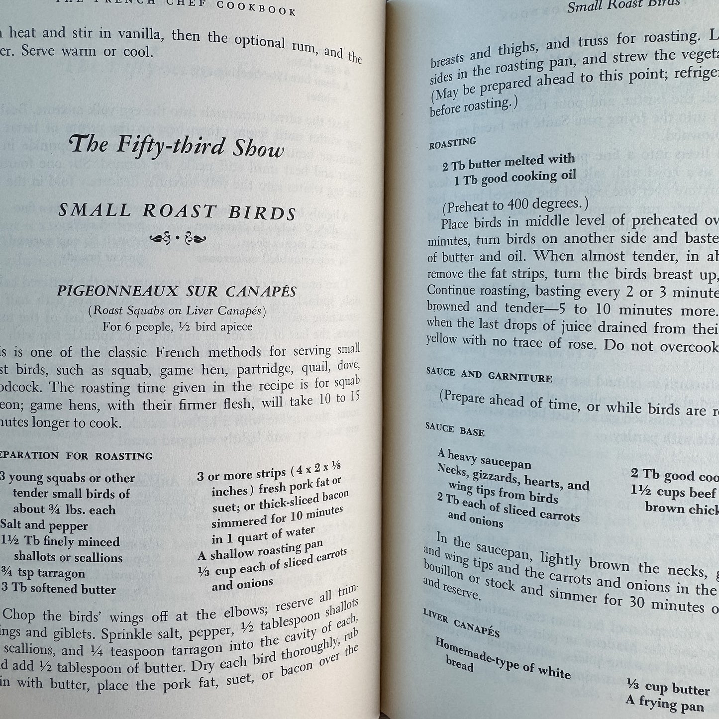 The French Chef Cookbook, Julia Child, 1973