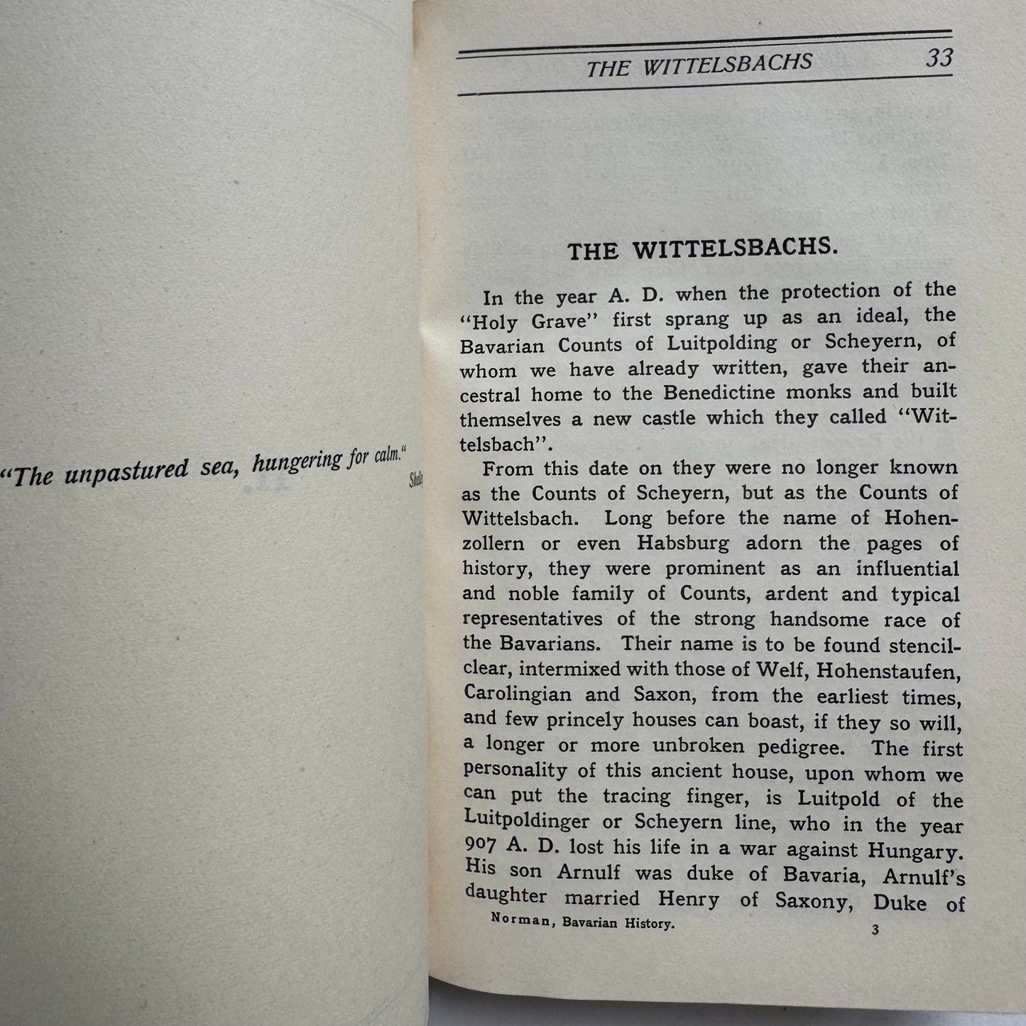 A Brief History of Bavaria, Gertrude Norman, Revised Edition, 1910 Hardcover - Pretty Old Books