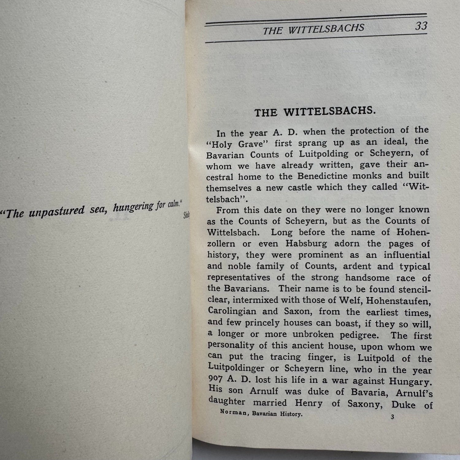 A Brief History of Bavaria, Gertrude Norman, Revised Edition, 1910 Hardcover - Pretty Old Books