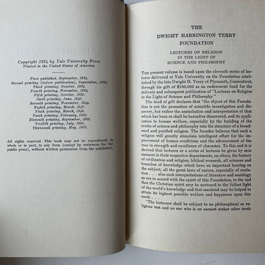 A Common Faith, John Dewey, 1957 Hardcover - Pretty Old Books