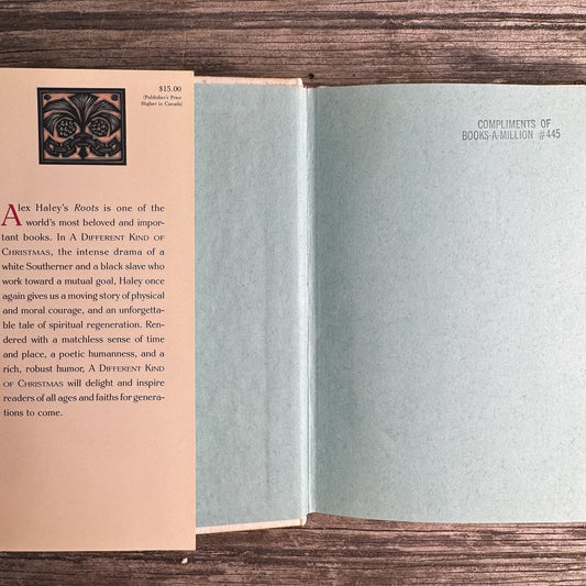 A Different Kind of Christmas, Alex Haley, 1988, First Edition - Pretty Old Books