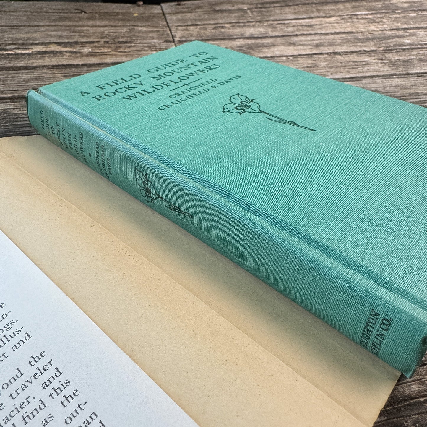 A Field Guide to Rocky Mountain Wildflowers, John J. Craighead, Frank C. Craighead Jr., and Ray J. Davis, 1963 - Pretty Old Books