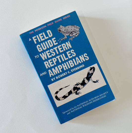 A Field Guide to Western Reptiles and Amphibians, 1966, Roger Tory Peterson - Pretty Old Books