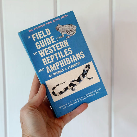 A Field Guide to Western Reptiles and Amphibians, 1966, Roger Tory Peterson - Pretty Old Books