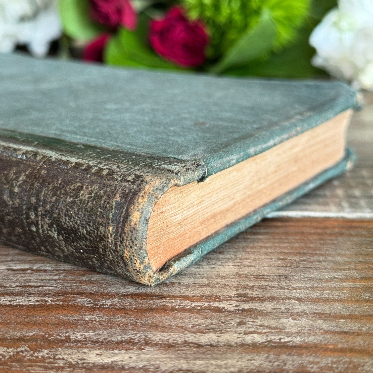 A French Grammar, 1868, Antique School Book - Pretty Old Books