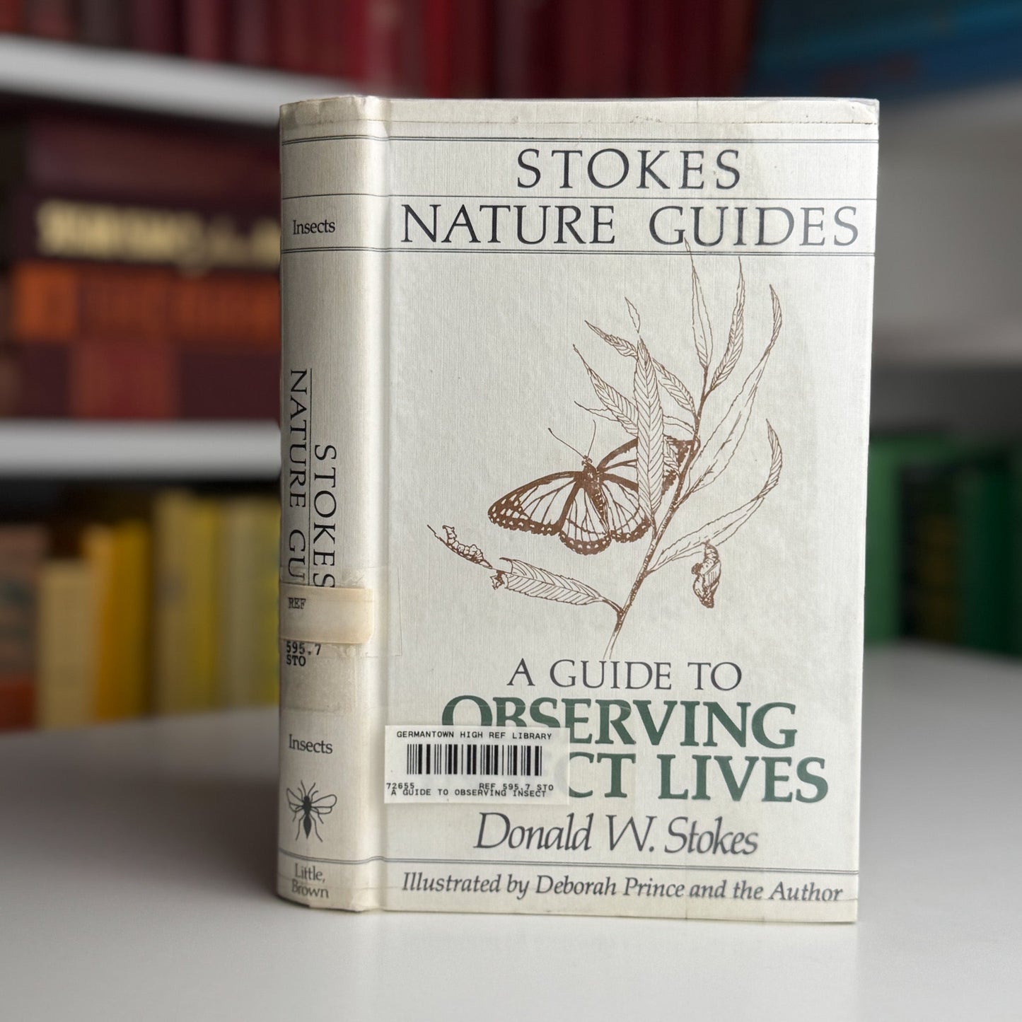A Guide to Observing Insect Lives, Donald W. Stokes, 1983, Hardcover - Pretty Old Books