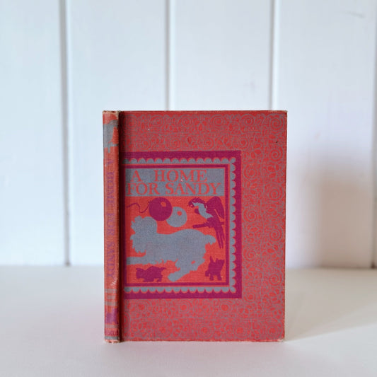 A Home For Sandy, Reading For Interest Series, Early Reader, 1942 - Pretty Old Books