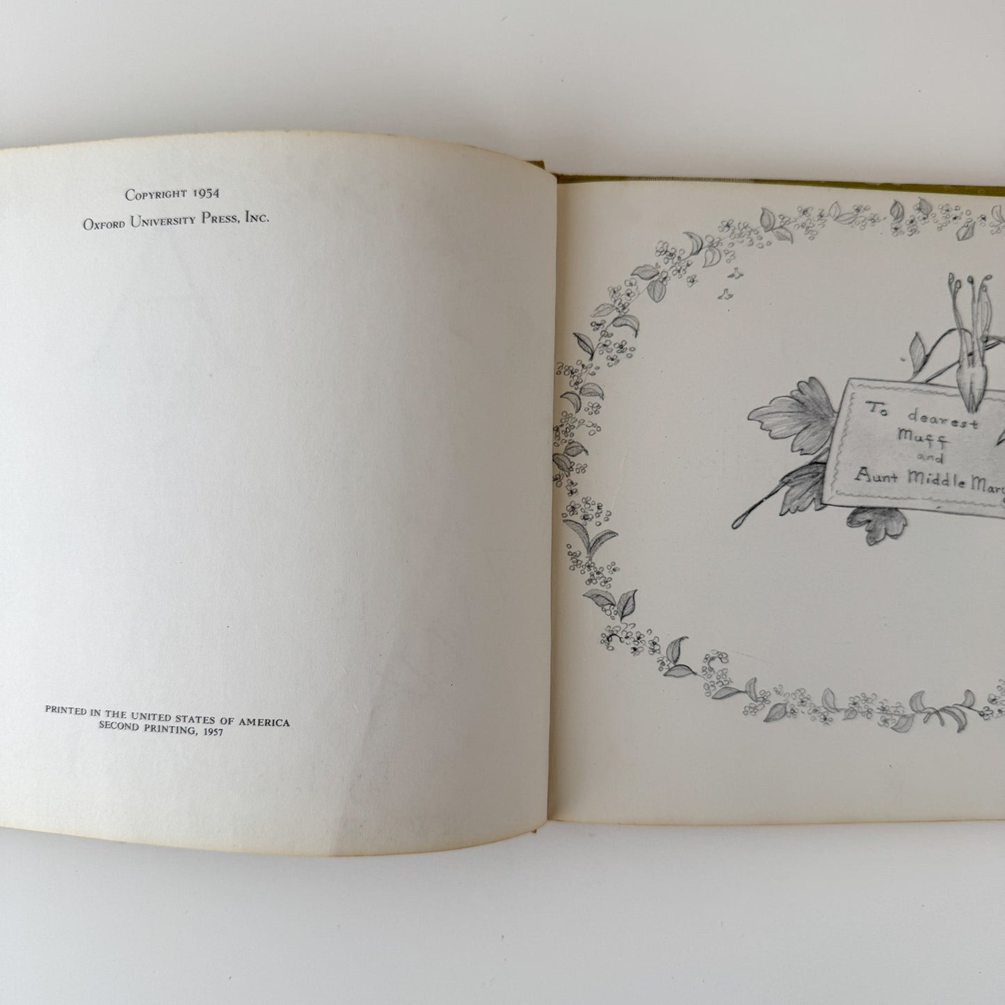 A is for Annabelle, Tasha Tudor, 1957 Second Printing, Hardcover - Pretty Old Books