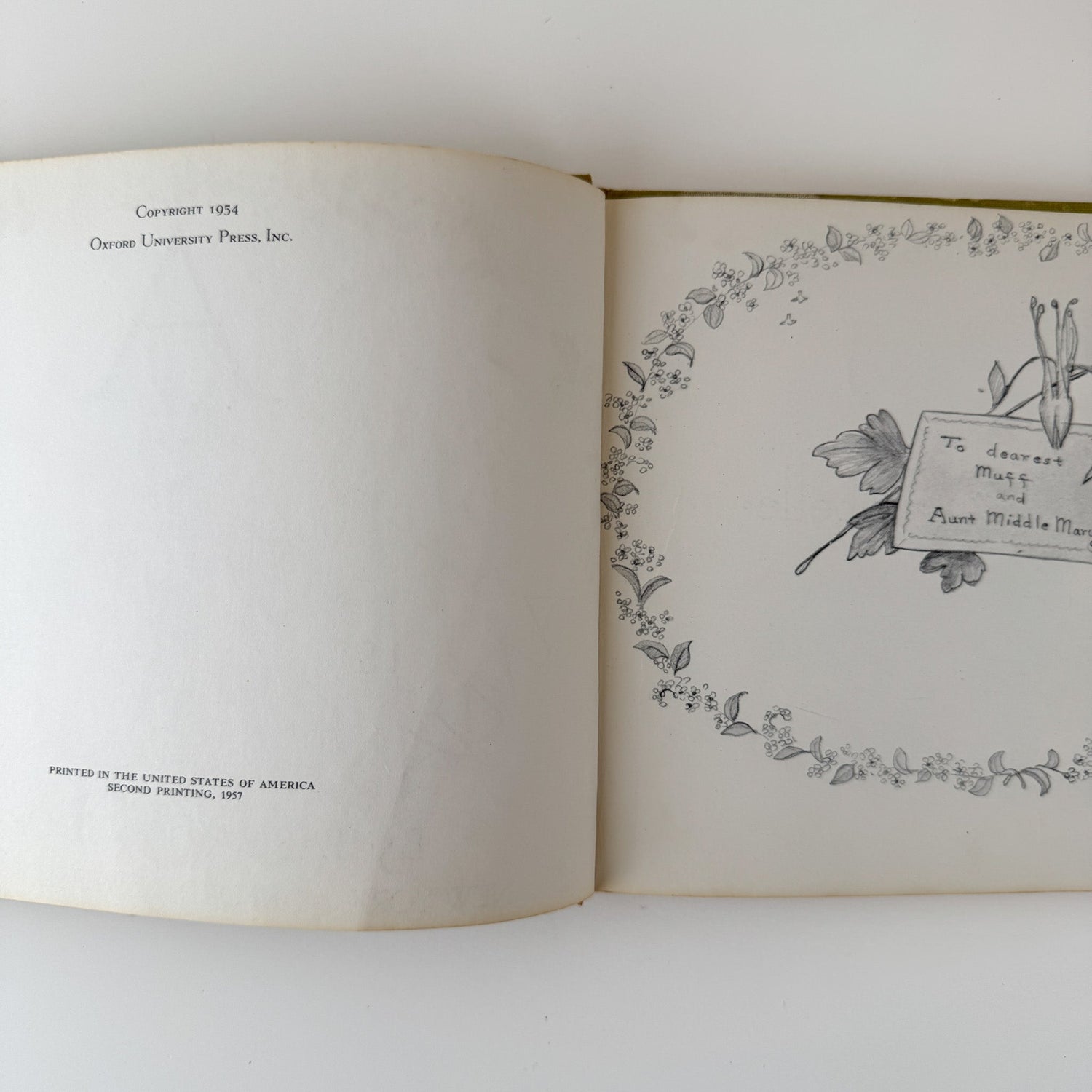 A is for Annabelle, Tasha Tudor, 1957 Second Printing, Hardcover - Pretty Old Books