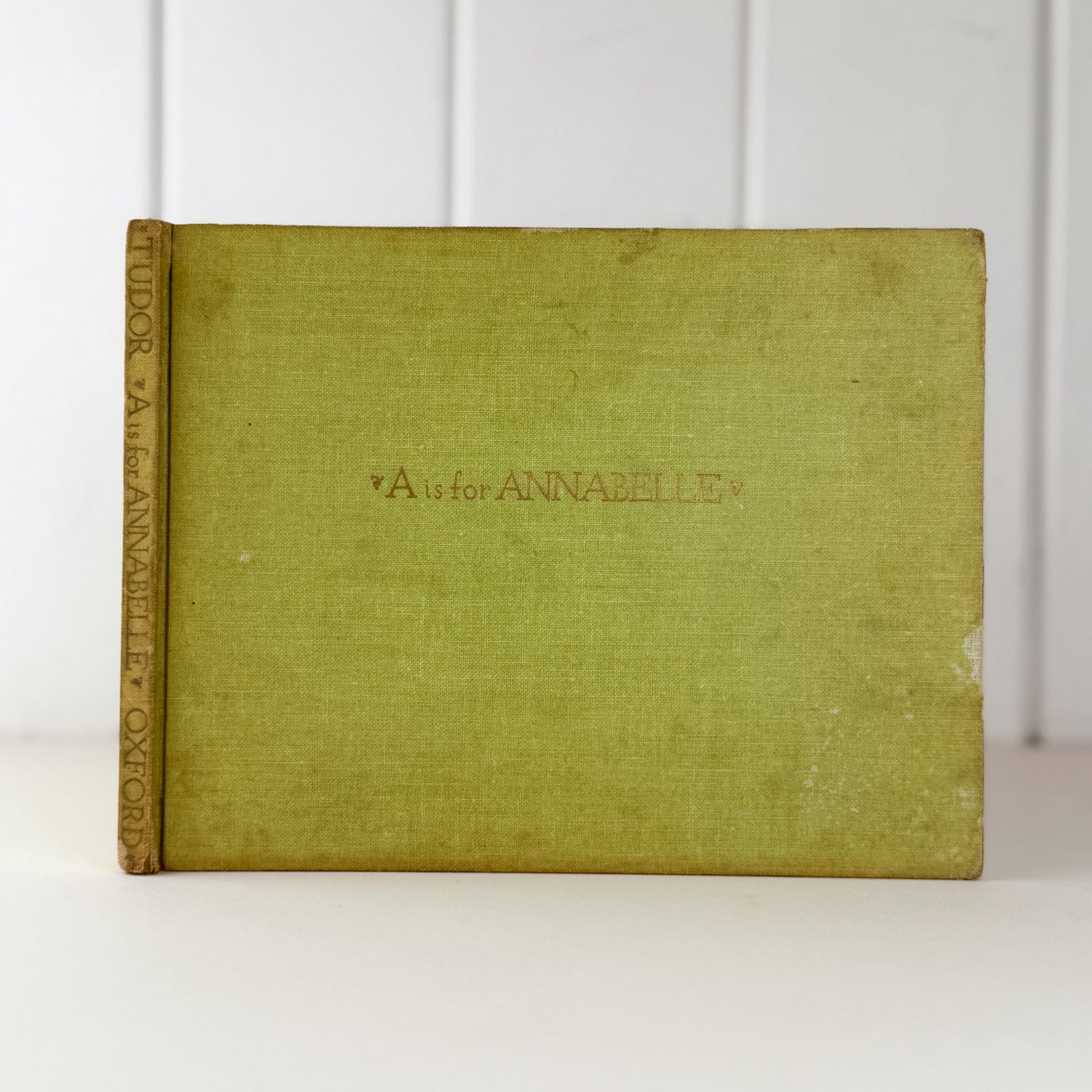 A is for Annabelle, Tasha Tudor, 1957 Second Printing, Hardcover - Pretty Old Books