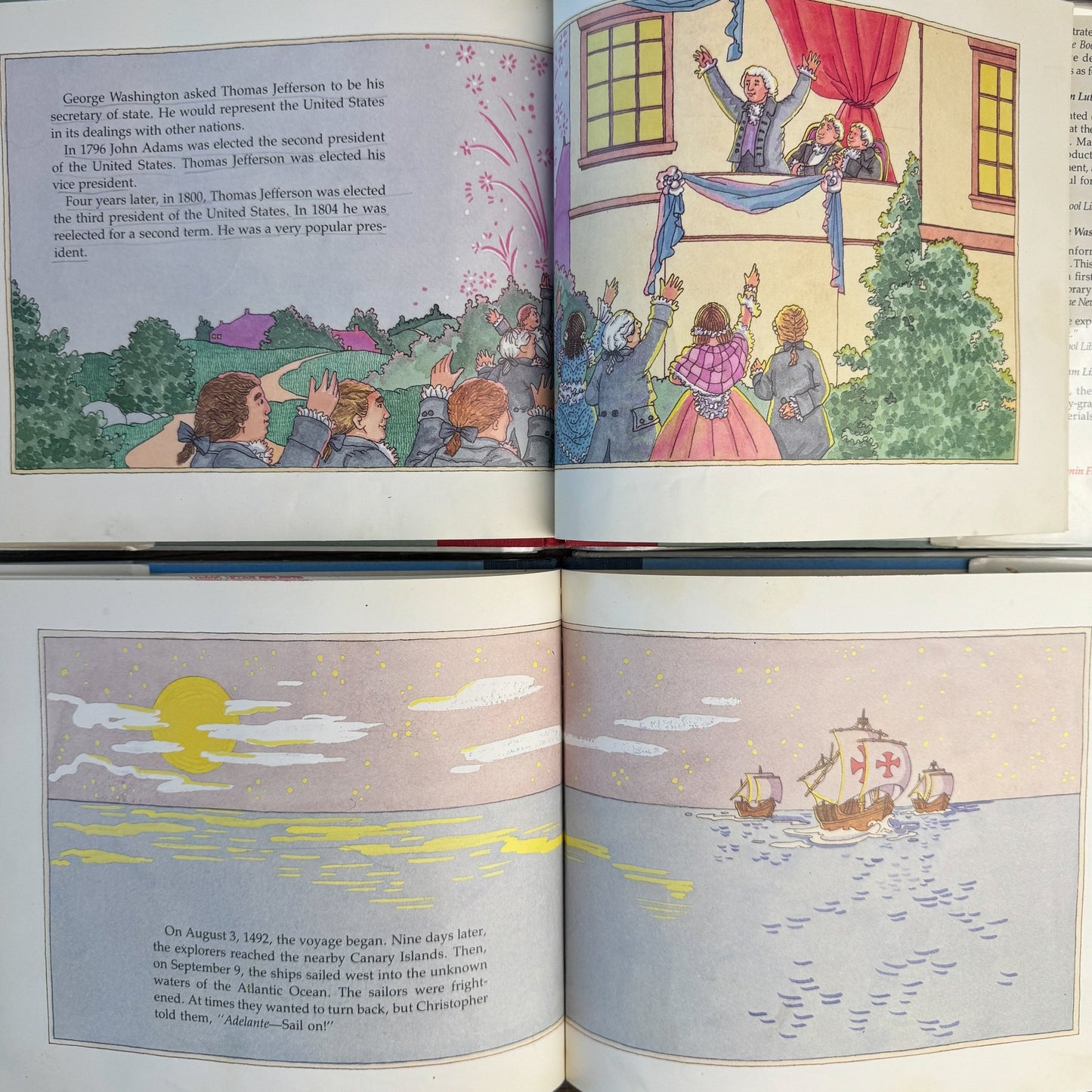 A Picture Book Biography Series for Kids, Hardcover, 1990s - Pretty Old Books