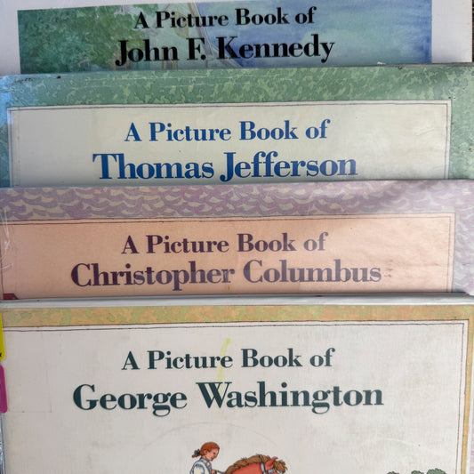 A Picture Book Biography Series for Kids, Hardcover, 1990s - Pretty Old Books