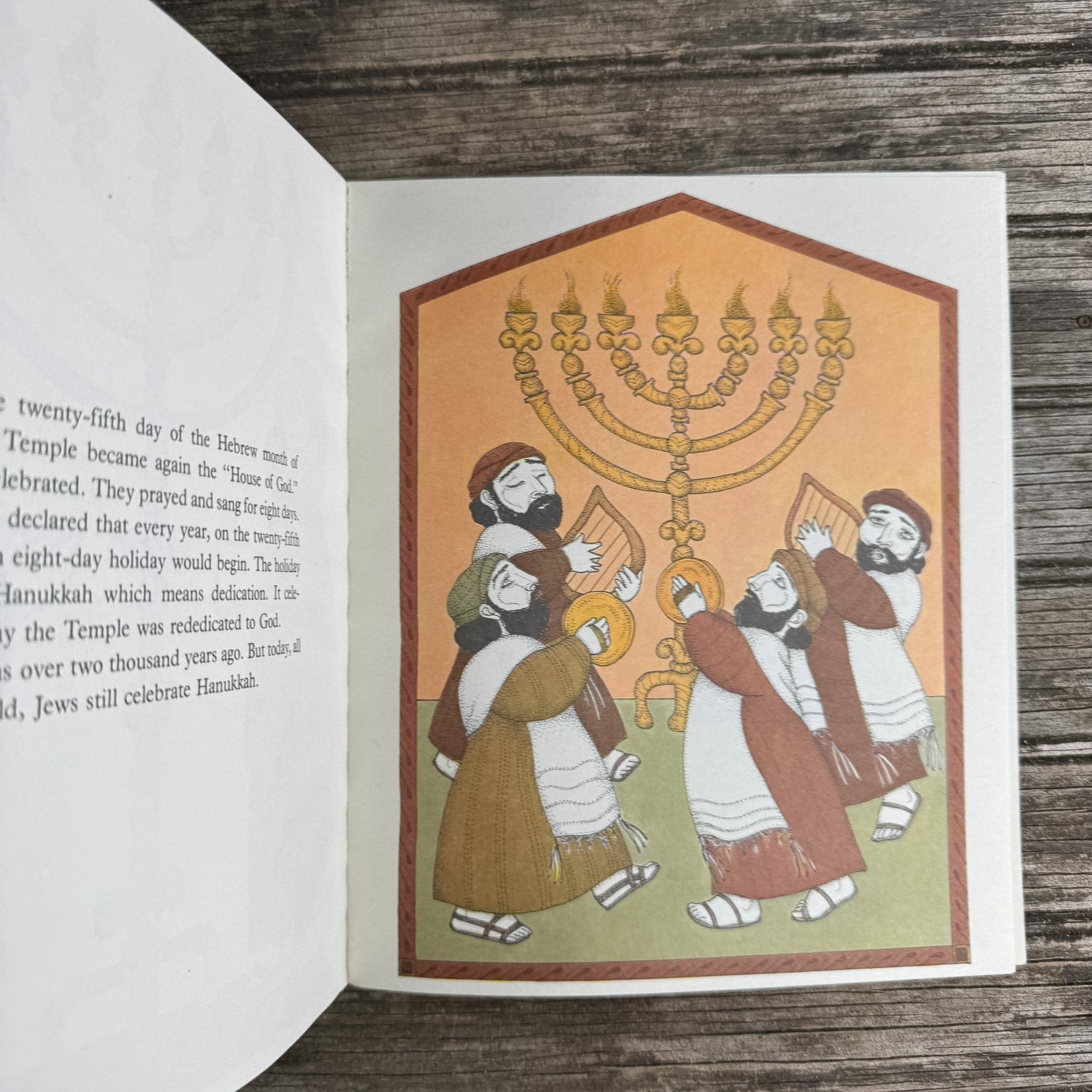 A Picture Book of Hanukkah, David A. Adler, 1982 - Pretty Old Books