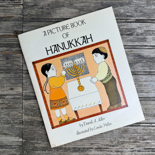 A Picture Book of Hanukkah, David A. Adler, 1982 - Pretty Old Books