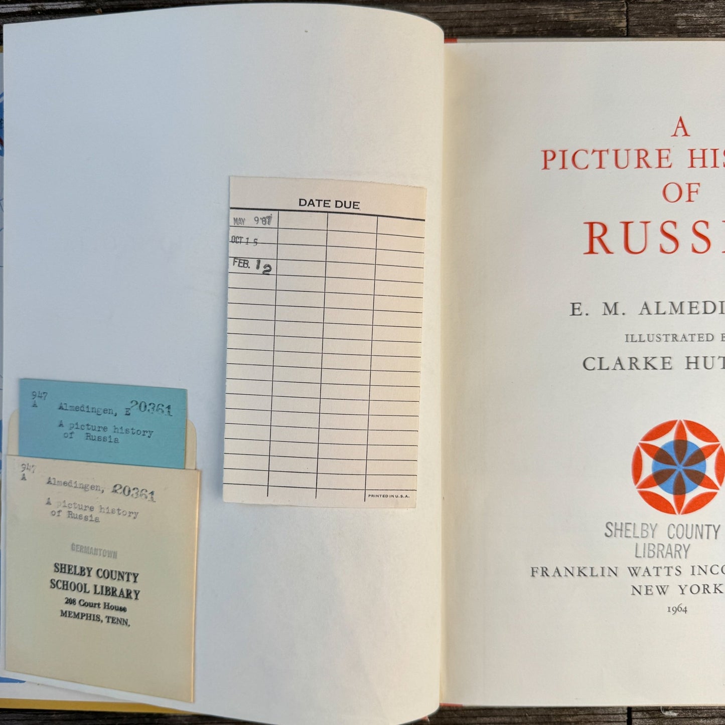 A Picture History of Russia, 1967 - Pretty Old Books
