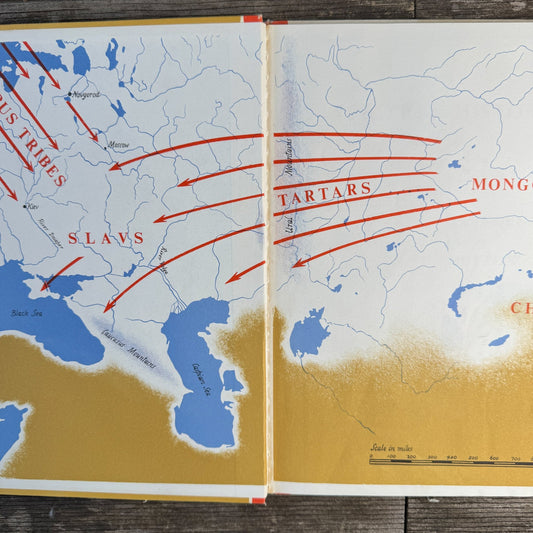 A Picture History of Russia, 1967 - Pretty Old Books