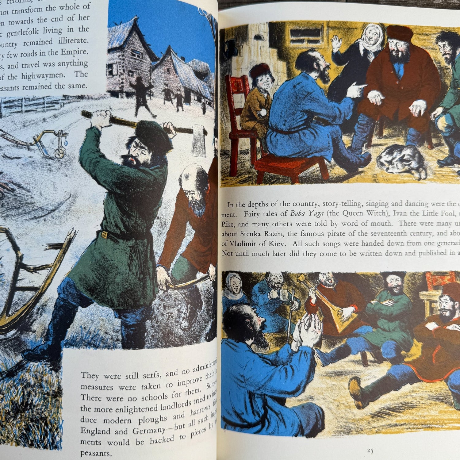 A Picture History of Russia, 1967 - Pretty Old Books