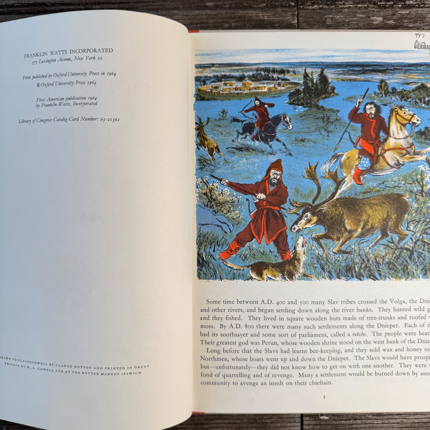 A Picture History of Russia, 1967 - Pretty Old Books