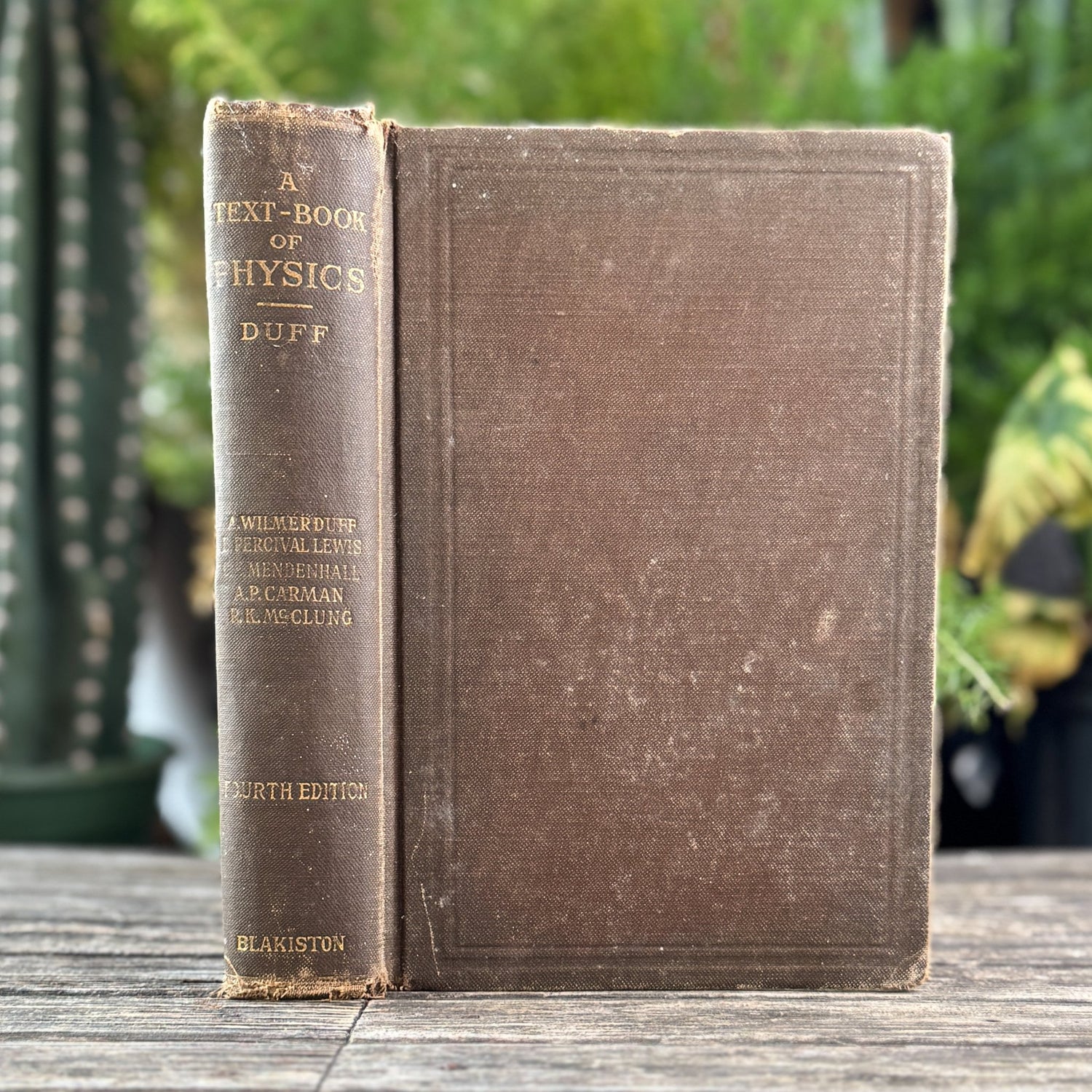 A Text-Book of Physics, A. Wilmer Duff, 1916 - Pretty Old Books