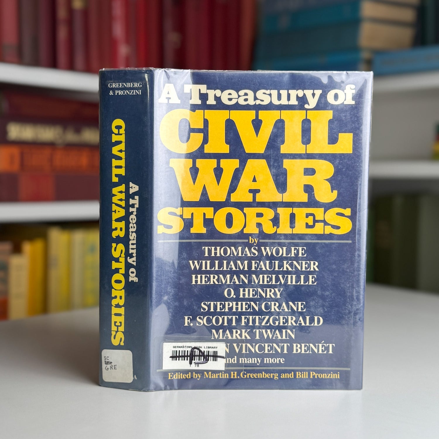 A Treasury of Civil War Stories by Martin H. Greenberg and Bill Pronzini, 1985 Hardcover - Pretty Old Books
