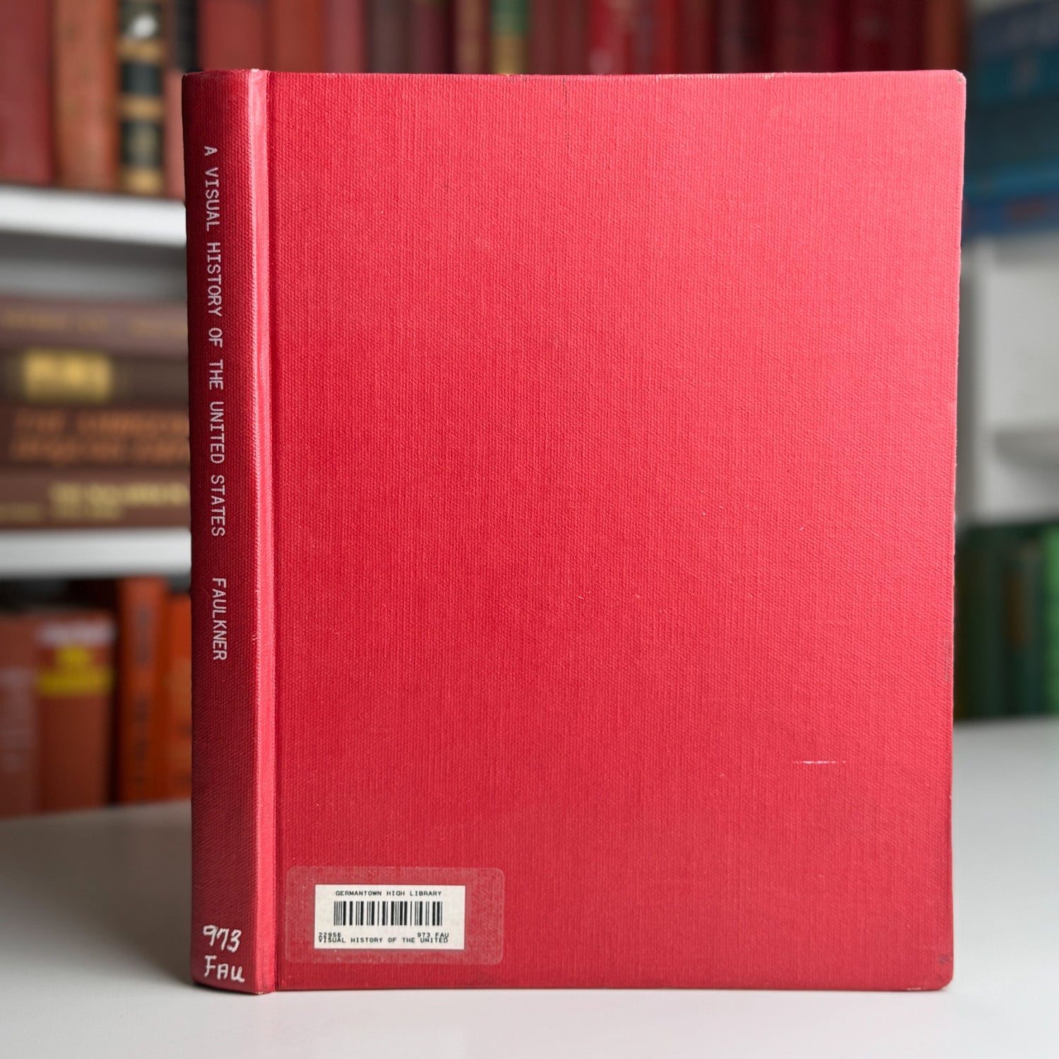 A Visual History of the United States by Harold U. Faulkner, 1953 - Pretty Old Books