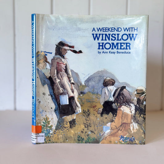 A Weekend With Winslow Homer, 1993, Children's Art Picture Study Hardcover - Pretty Old Books