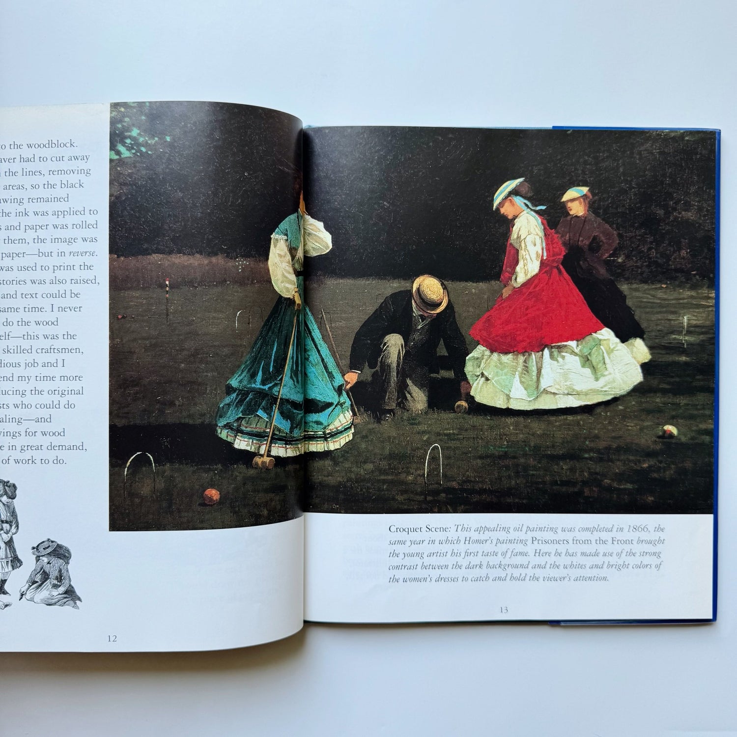 A Weekend With Winslow Homer, 1993, Children's Art Picture Study Hardcover - Pretty Old Books