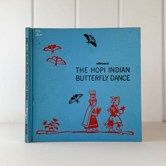 About The Hopi Indian Butterfly Dance, 1965 Kids Book - Pretty Old Books