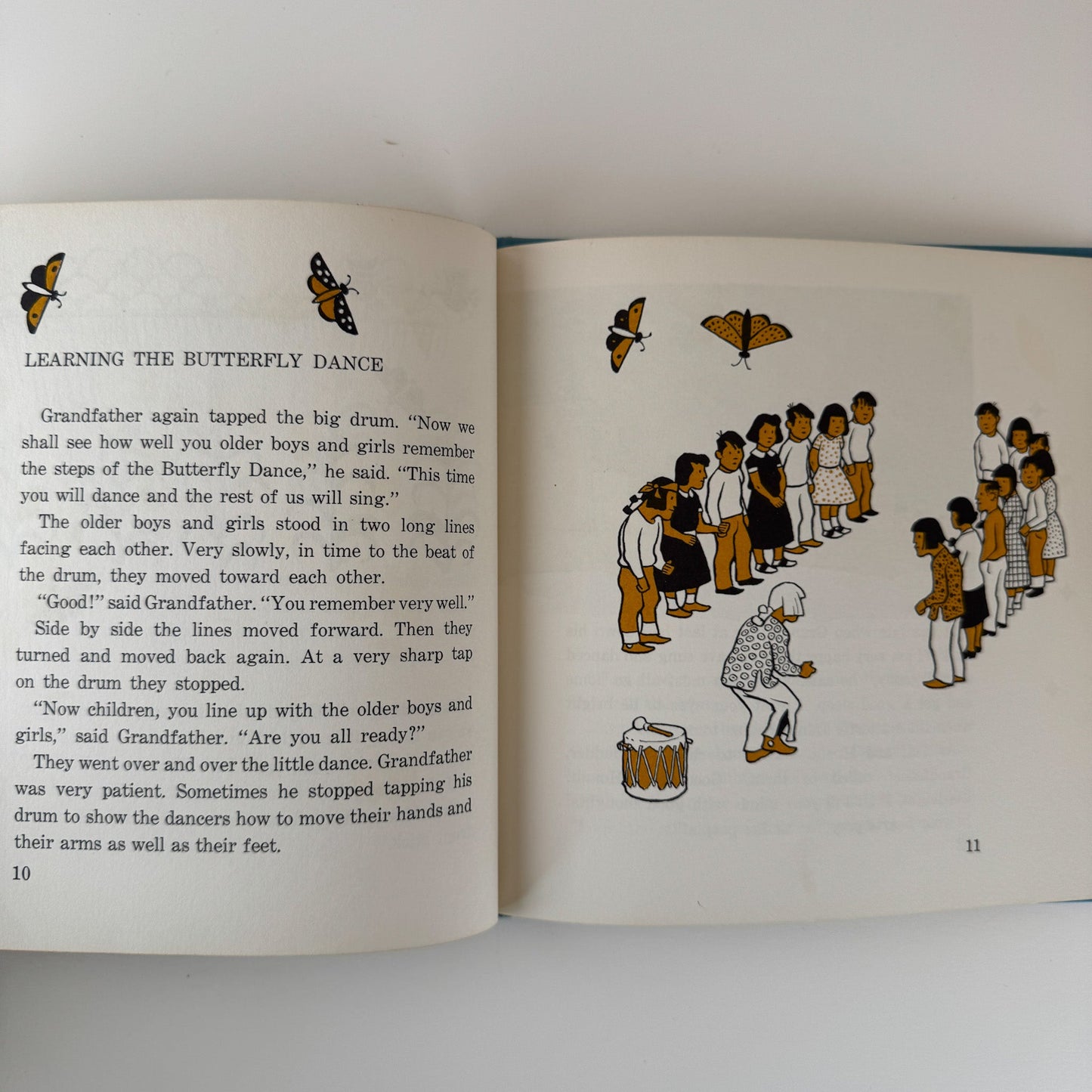 About The Hopi Indian Butterfly Dance, 1965 Kids Book - Pretty Old Books