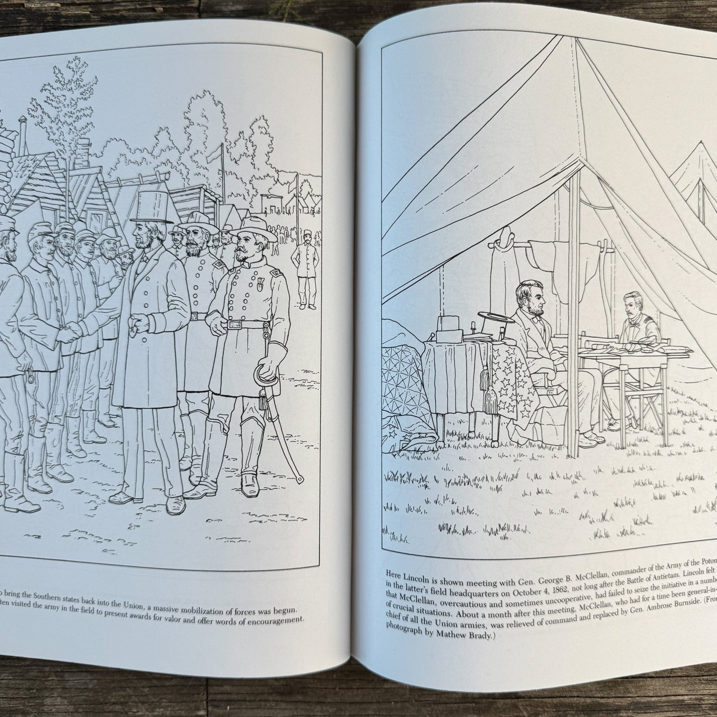 Abraham Lincoln Coloring Book, Dover Publications, 2013 - Pretty Old Books