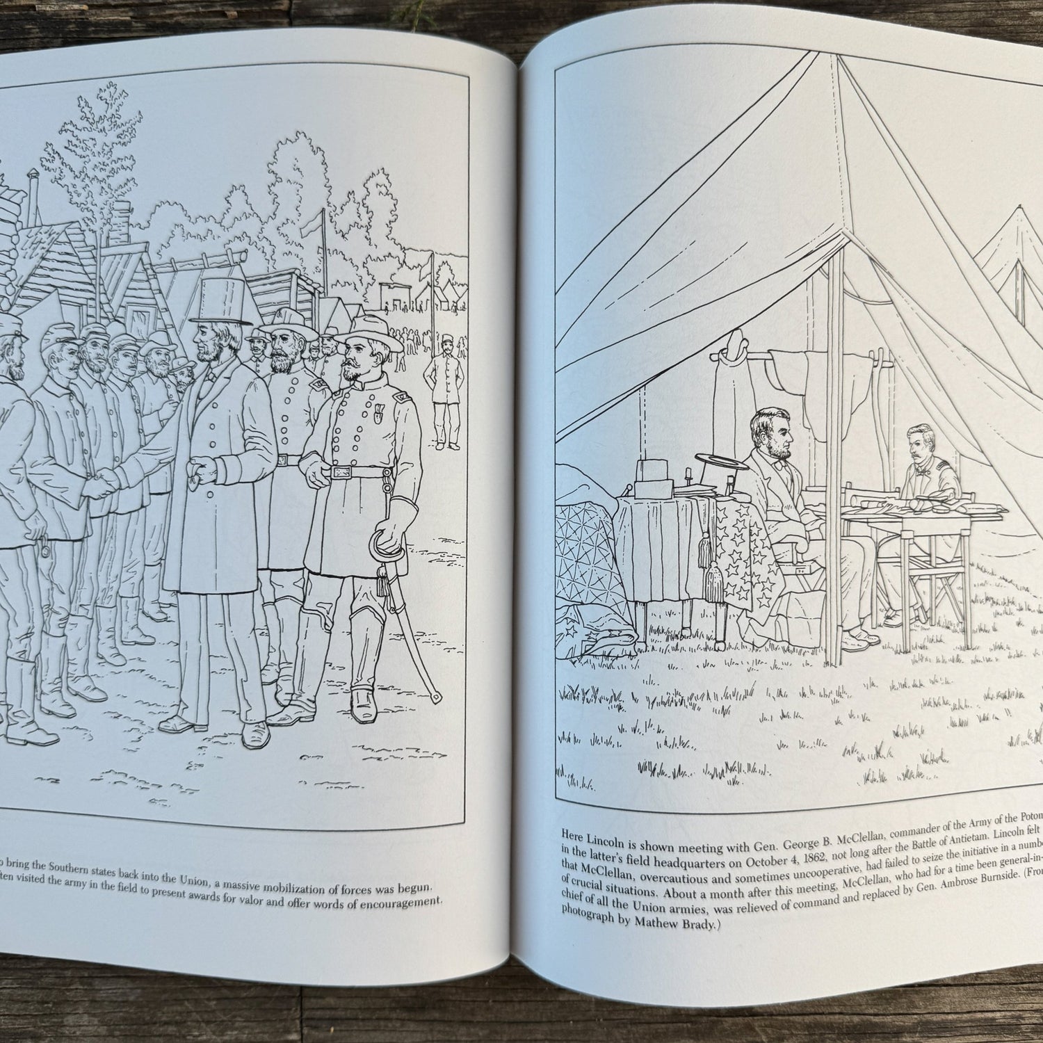 Abraham Lincoln Coloring Book, Dover Publications, 2013 - Pretty Old Books