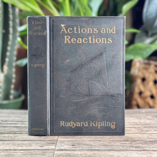 Actions and Reactions, Rudyard Kipling, 1925 - Pretty Old Books