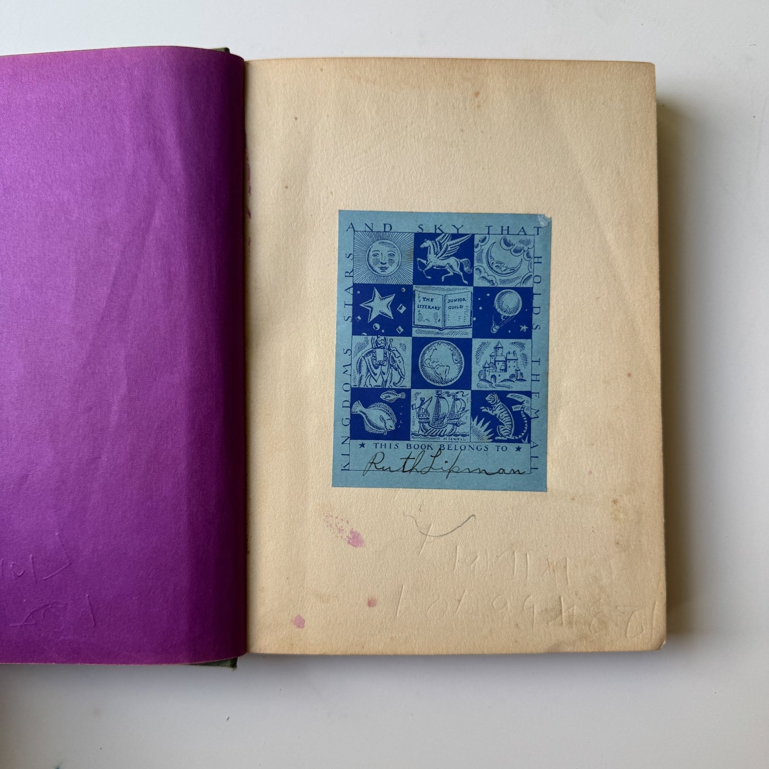 Alice and Thomas and Jane, Enid Bagnold, 1931, Junior Literary Guild Hardcover - Pretty Old Books