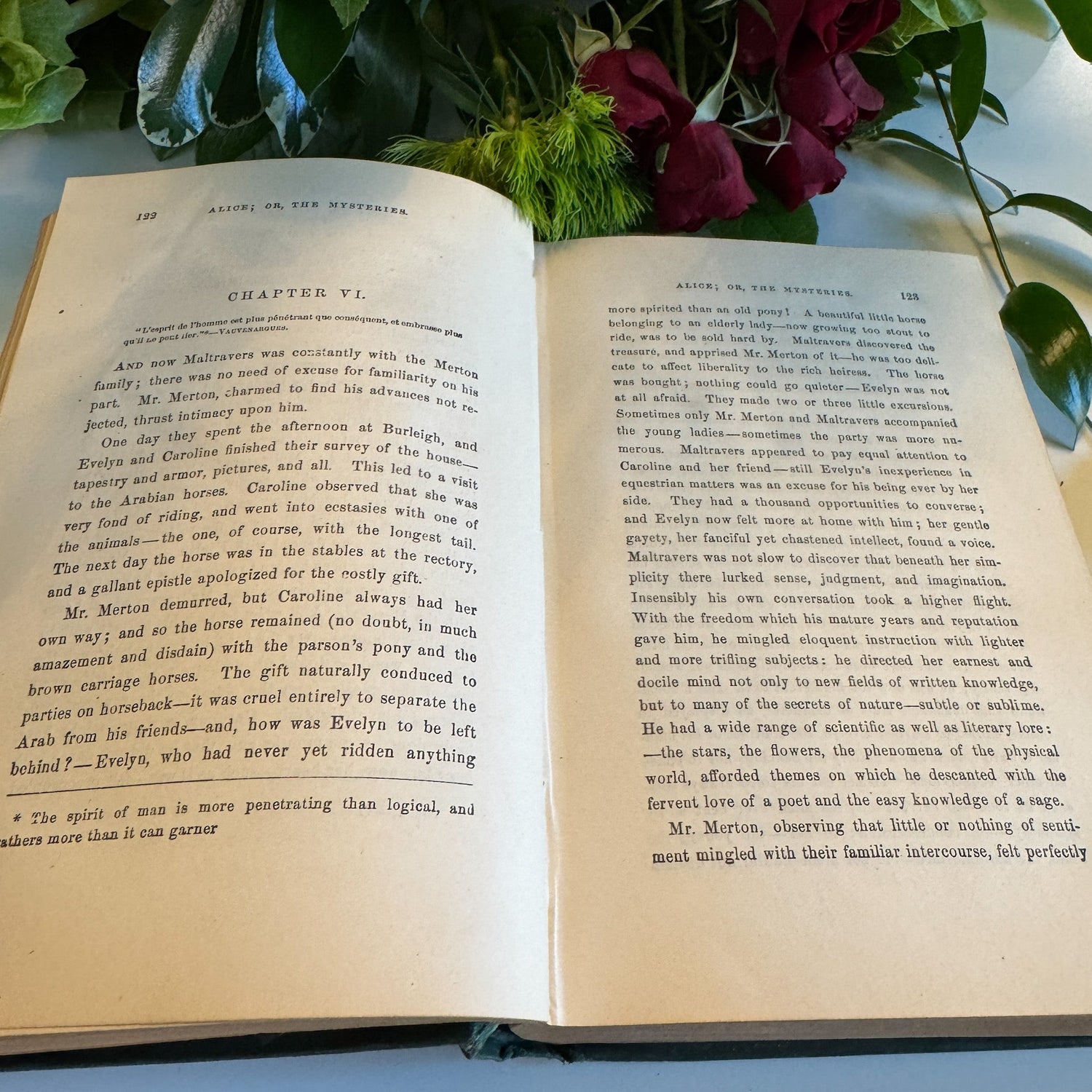 Alice or The Mysteries, Lord Lytton Edition, 1883 - Pretty Old Books