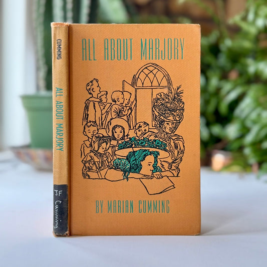 All About Marjory, Marian Cumming, 1950 Hardcover - Pretty Old Books