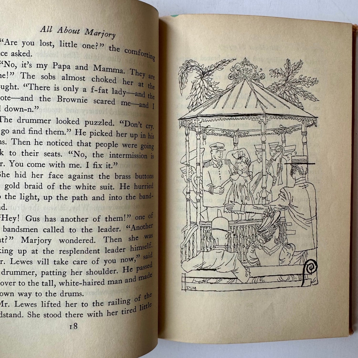 All About Marjory, Marian Cumming, 1950 Hardcover - Pretty Old Books