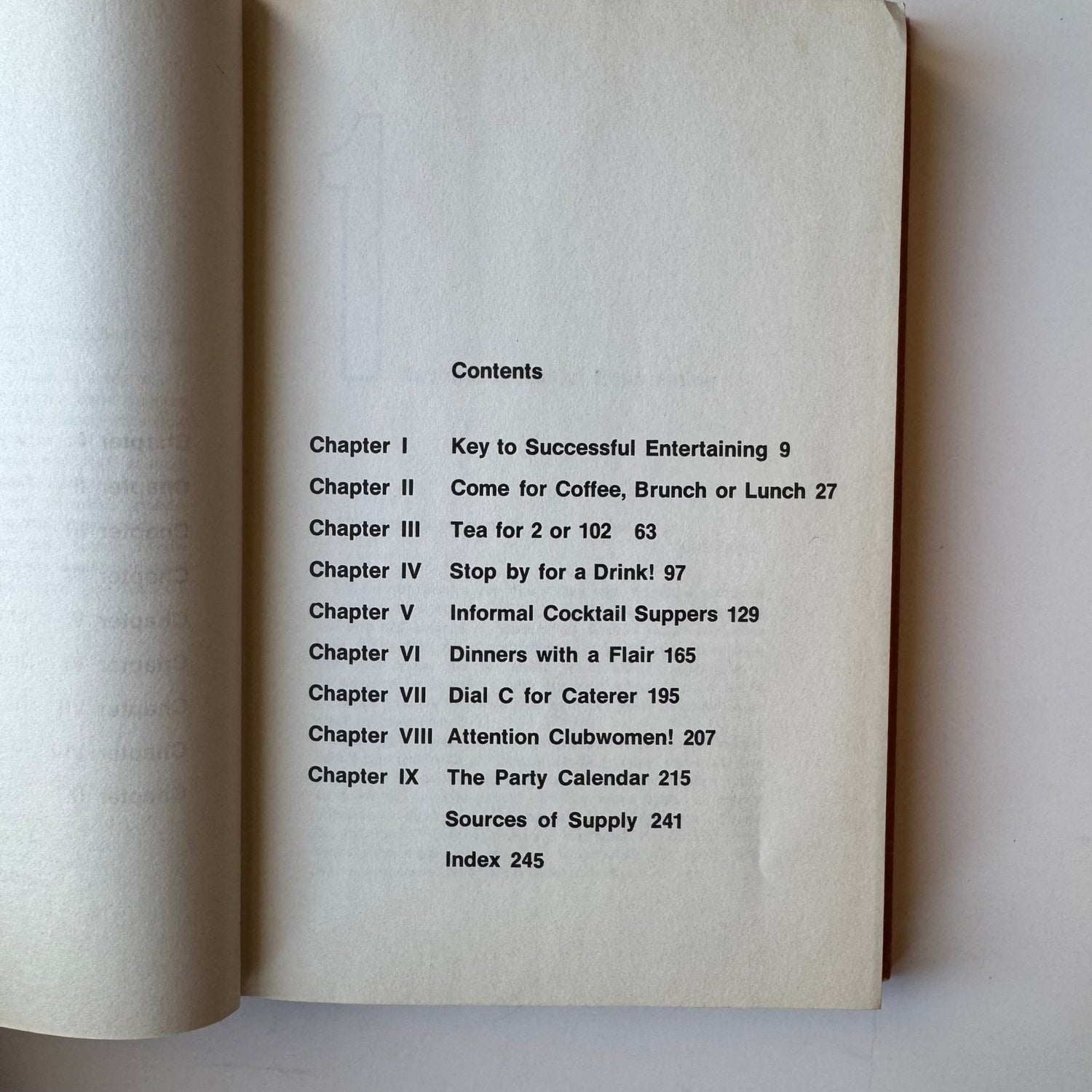 All About Parties, Edith Gilbert, Mid Century 1968 Hardcover Hostess Guide - Pretty Old Books
