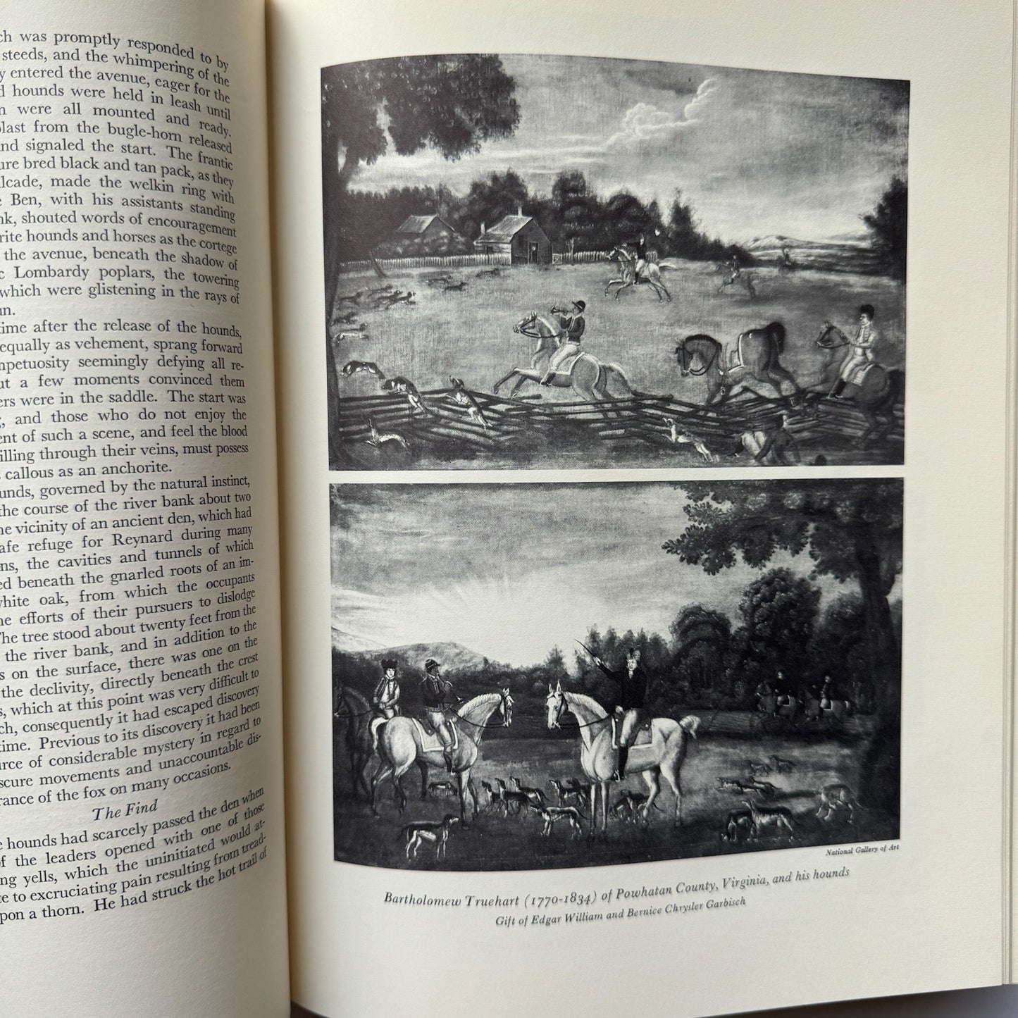 American Foxhound, Fox Hunting Set of 2, 1968 Oversized Books - Pretty Old Books