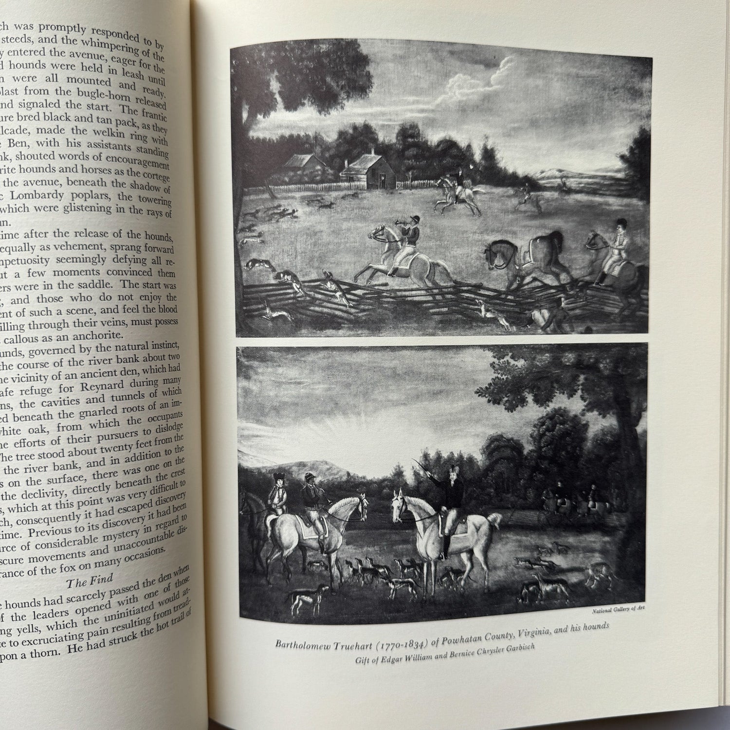 American Foxhound, Fox Hunting Set of 2, 1968 Oversized Books - Pretty Old Books