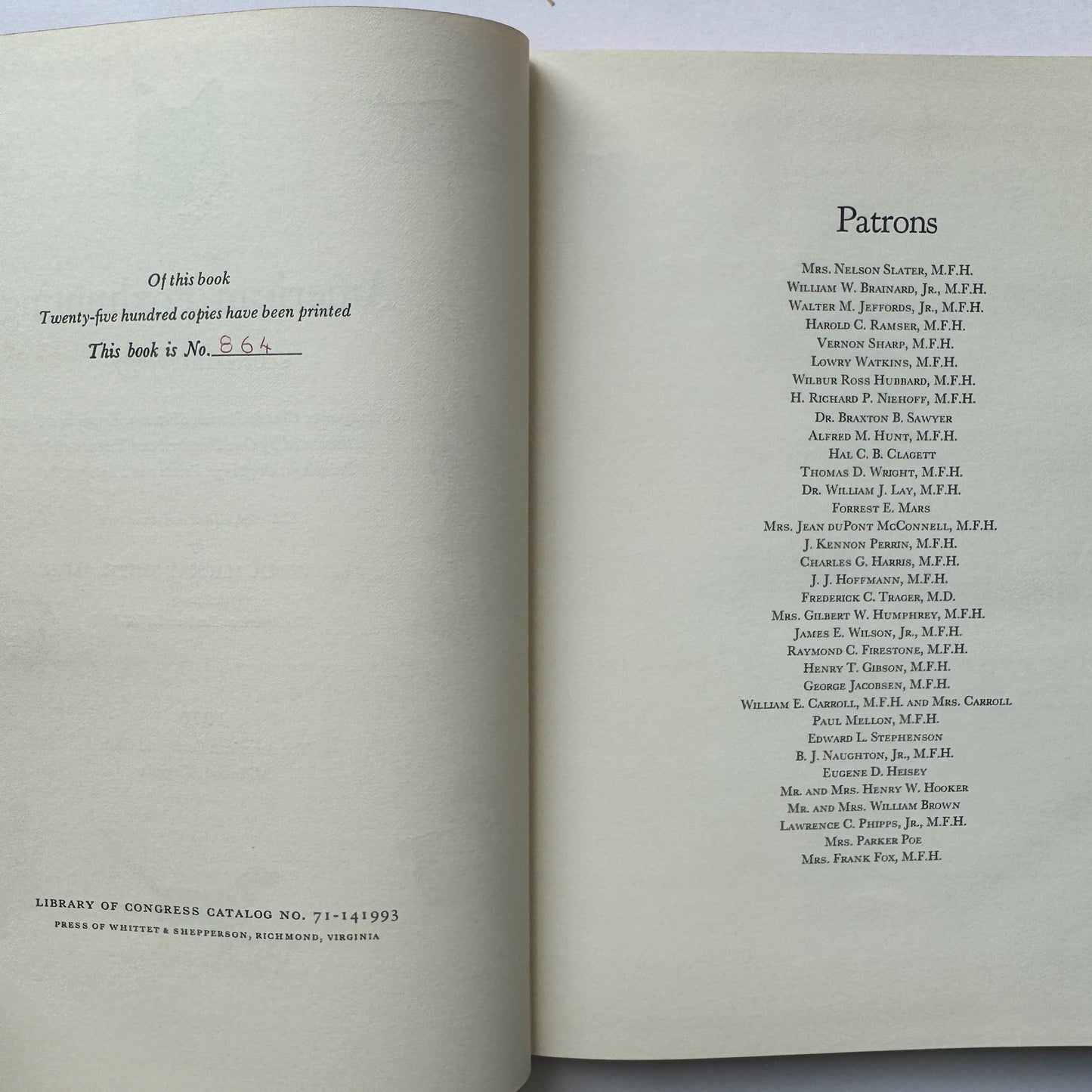 American Foxhound, Fox Hunting Set of 2, 1968 Oversized Books - Pretty Old Books