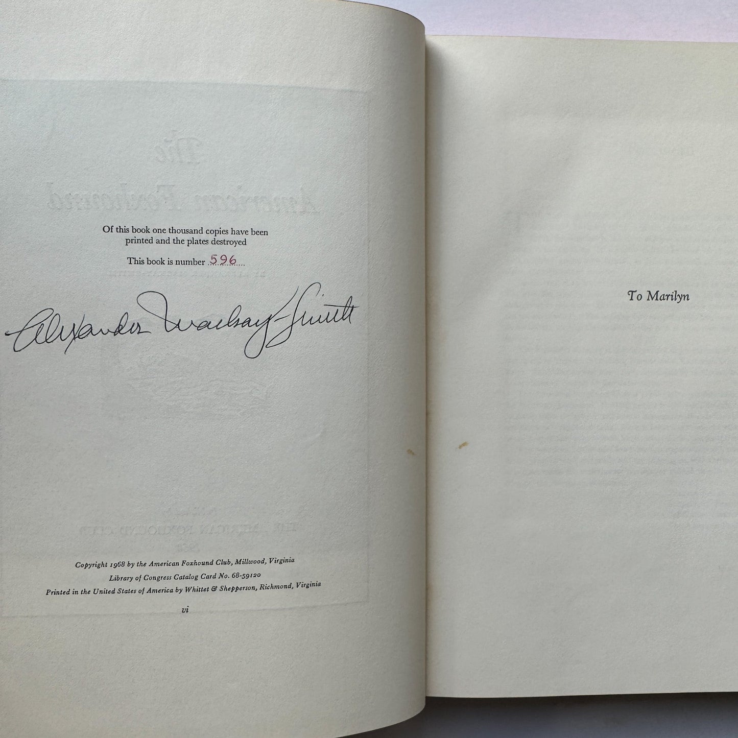 American Foxhound, Fox Hunting Set of 2, 1968 Oversized Books - Pretty Old Books