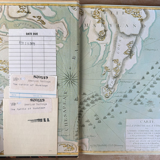 American Heritage Junior Library – The Battle of Yorktown, 1968 - Pretty Old Books