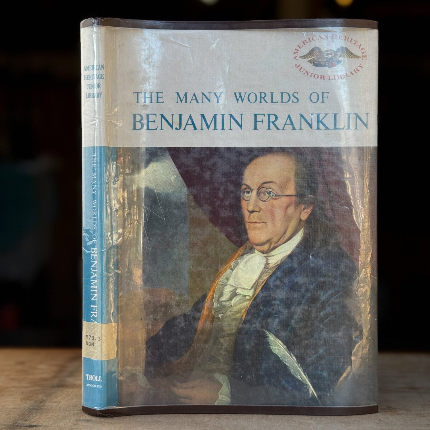American Heritage Junior Library – The Many Worlds of Benjamin Franklin, 1963 - Pretty Old Books