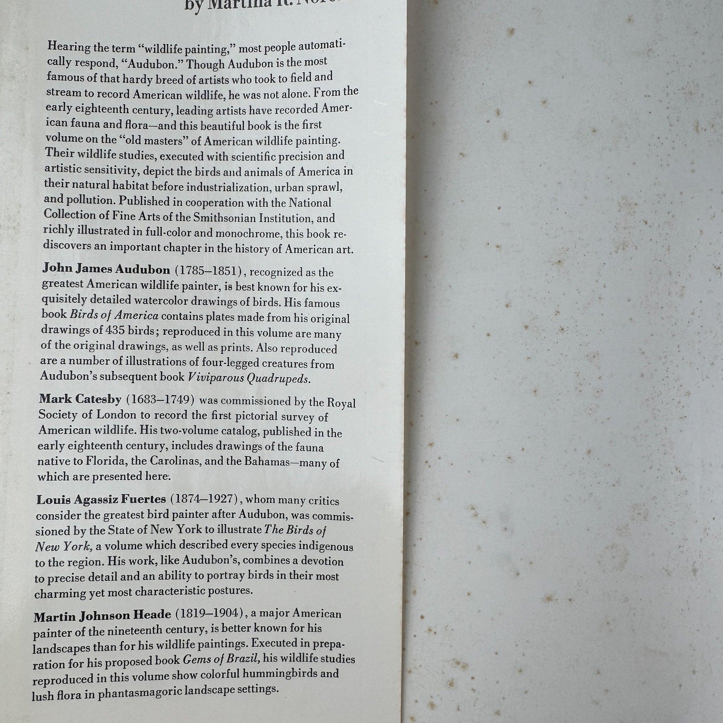 American Wildlife Painting, 1975, Fuertes, Audubon, Heade, Wilson, Thayer, Catesby - Pretty Old Books