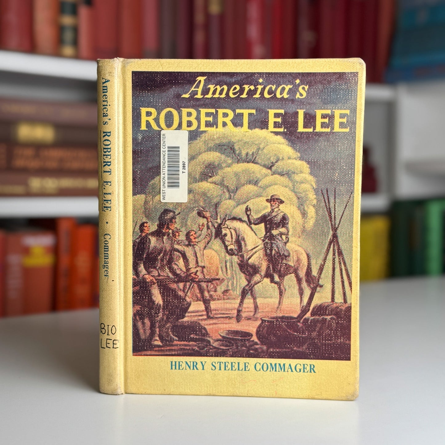 America's Robert E. Lee, Henry Steele Commager, 1951, Illustrated Hardcover - Pretty Old Books