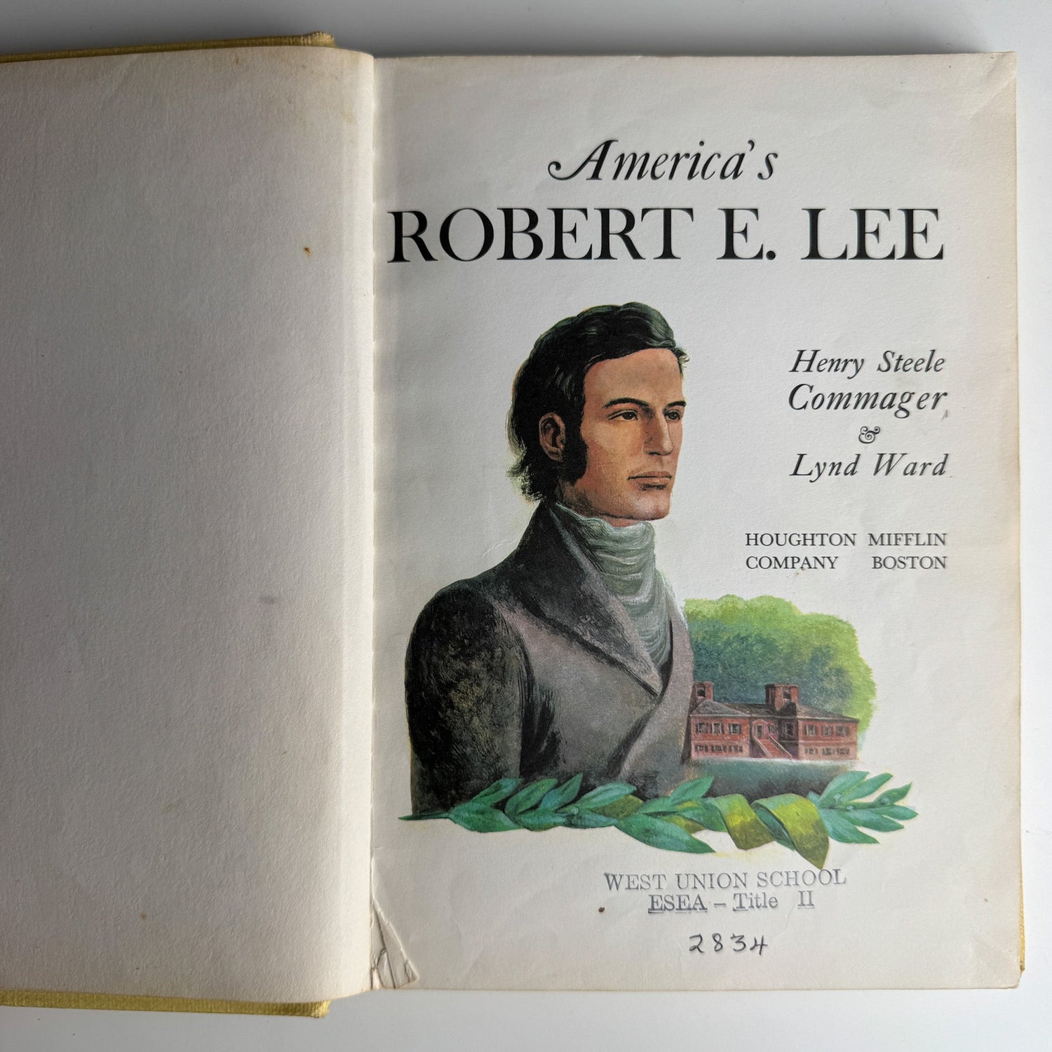 America's Robert E. Lee, Henry Steele Commager, 1951, Illustrated Hardcover - Pretty Old Books