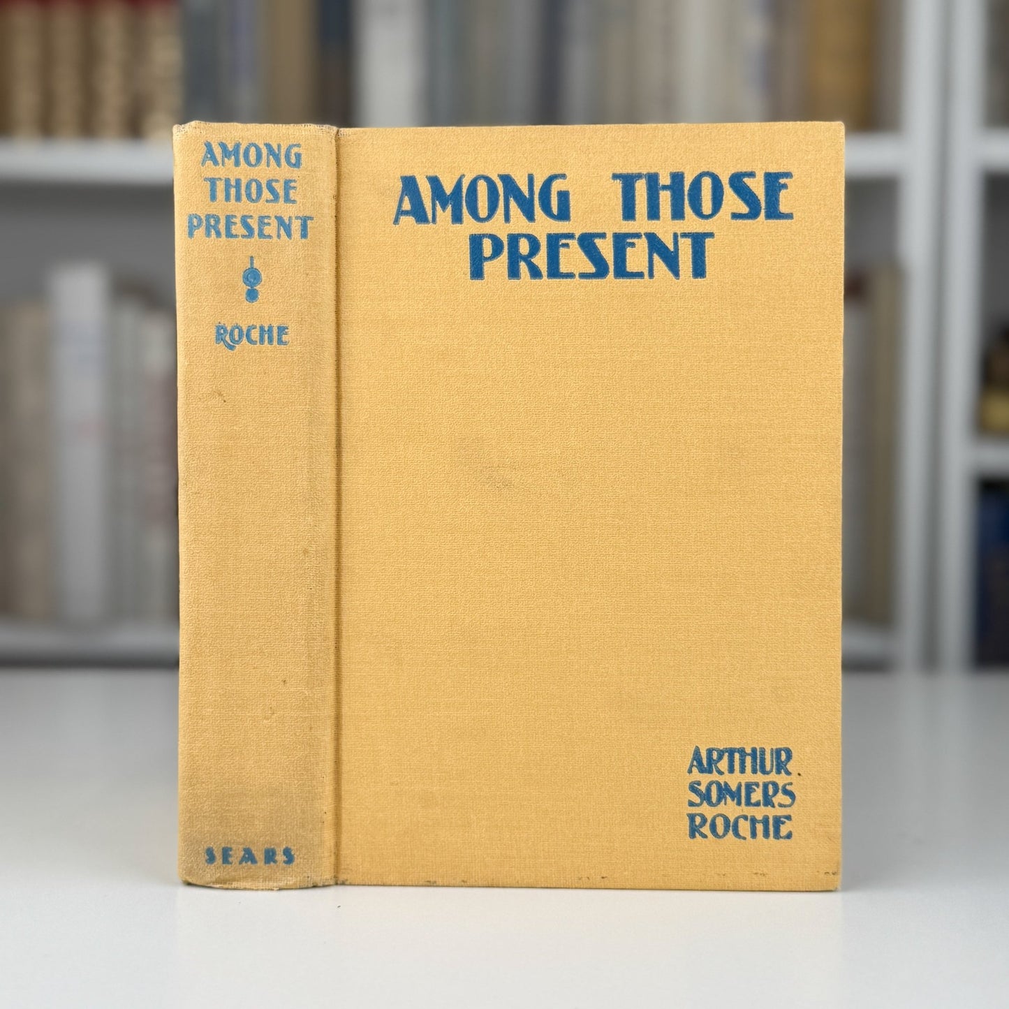 Among Those Present, 1930 Mystery Thriller, Arthur S Roche - Pretty Old Books