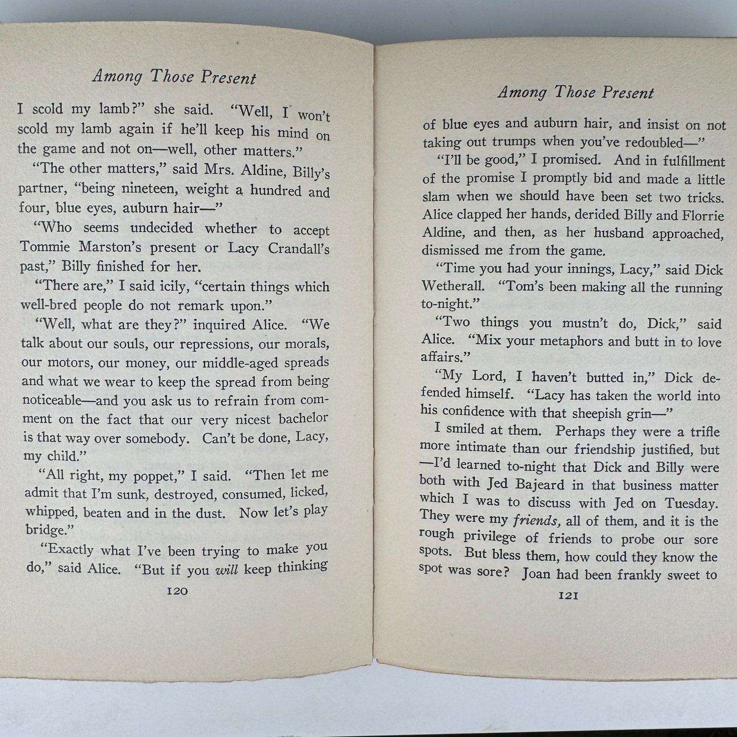 Among Those Present, 1930 Mystery Thriller, Arthur S Roche - Pretty Old Books